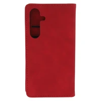 Smart Suede case for Samsung Galaxy S25 red