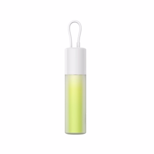 Baseus Popsicle 5200mAh 20W portatīvais lādētājs ar iebūvētu Lightning kabeli (+ balts Baseus Simple USB-C - USB-C 60W/20V/3A/30cm kabelis) - balta-zaļa