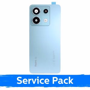Задняя крышка совместимая с Xiaomi Redmi Note 13 Pro 5G / Ocean Teal / (Service Pack)