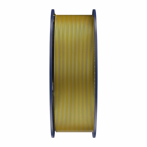 Sunlu PLA+ Silk divu krāsu filaments (melns un zeltains)