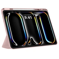 Tech-Protect SC Pen macins priekš iPad Pro 13 7 / 8 / 2024-2025 - Roza