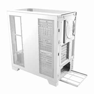 Darkflash DY450 datora korpuss bez ventilatoriem (balts)