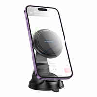 Borofone Autoturētājs BH136 Parker magnētiskais uz paneļa melns