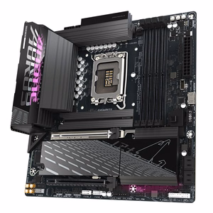 GIGABYTE B860M AORUS ELITE WIFI6E материнская плата — Intel Core Ultra Series, 12+1+2+1 фаз VRM, до 9200MHz DDR5, 1xPCIe 5.0 + 2xPCIe 4.0 M.2, 2.5GbE LAN, WIFI 6E, Thunderbolt