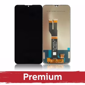 LCD Displejs Saderīgs ar Nokia C21 Plus Melns OEM