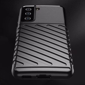 Thunder apvalks viedtālrunim Samsung Galaxy A14 5G silikona bruņu apvalks zils