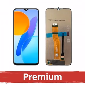 LCD displejs saderīgs ar Huawei Honor X5 (4G) melns OEM