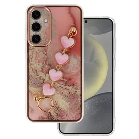 Viedtālruņa apvalks Trend Case Samsung Galaxy S24 dizaina 6 rozā