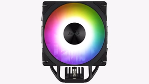 Aerocool Rime 4 procesora gaisa dzesētājs 12 cm melns 1 gab.