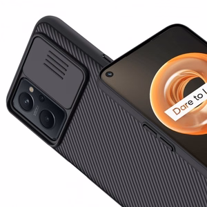 Nillkin CamShield PC viedtālruņa apvalks Realme 9i melns