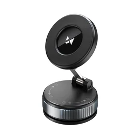 Wozinsky WUSM-01 magnētiskais automašīnas turētājs paneļa / vējstikla stiprinājumam - melns