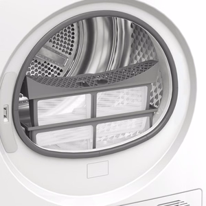 Whirlpool WP C10X WBS EE brīvi stāvošs priekšējās ielādes veļas žāvētājs, 10 kg, balts