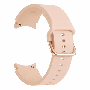 Tech-Protect silikona siksniņa Samsung Galaxy Watch 4 / 5 / 5 Pro / 6 / 7 / FE - bēša