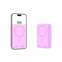 Tech-Protect PB12 LifeMag MagSafe 20000mAh Portatīvais lādētājs (m) - violeta