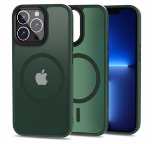 Tech-Protect MagMat MagSafe iPhone 13 Pro vāciņš – matēti zaļš