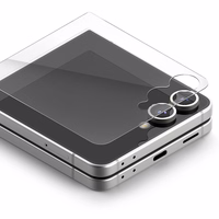 Ringke Cover Display Easy Slide rūdītais stikls 2 komplekts Samsung Galaxy Z Flip 7 - caurspīdīgs