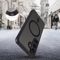 Tech-Protect MagCam Magnētiskais viedtālruņa apvalks Samsung Galaxy S25 - Melns