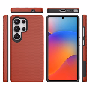 Perfekcionistu trīsstūra korpuss Samsung S938 S25 Ultra red