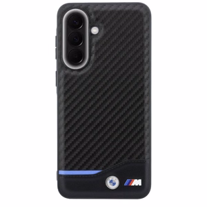 BMW vāks Samsung A37 (PU Carbon) melns