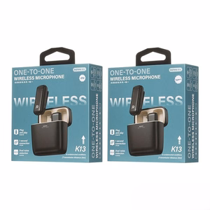 REMAX MICROPHONE K13 WITH CLIP USB-C melns
