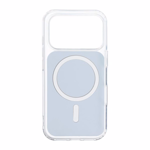 Clear Fusion Mag Cover maciņš modelim iPhone 15, saderīgs ar MagSafe – tumši zils
