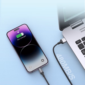 Joyroom Extraordinary Series A10 Lightning / USB-C PD 20W kabelis 1.2 m - melns
