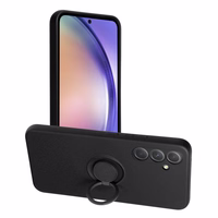 SILIKONA GREDZENS viedtālruņa apvalks SAMSUNG A54 5G melns