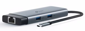 TP-Link UH6120C Sadalītājs USB Type-C pelēks