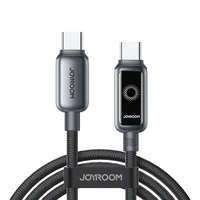 Joyroom S-A55 StarFlight kabelis 100W USB-C - USB-C 1.2m - melns