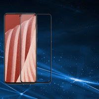 Nillkin CP+PRO īpaši plāns pilna ekrāna rūdītais stikls ar 0.2 mm rāmi 9H Samsung Galaxy A73 melns