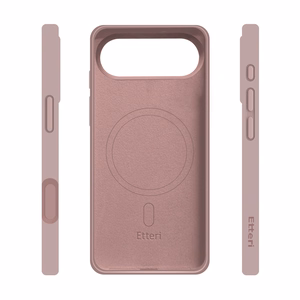 Etteri Silicone Mag case for iPhone 17 Air light pink