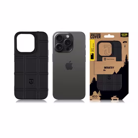 Tactical Infantry Maciņš for Apple iPhone 15 Pro Melns