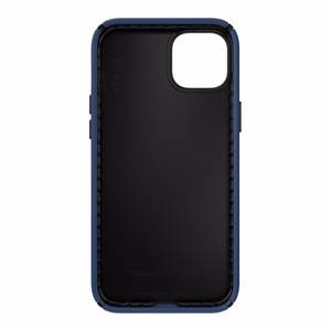 Speck Presidio2 Pro vāciņš ierīcei iPhone 15 Plus / 14 Plus, ar Microban pretmikrobu aizsardzību, “Coastal Blue / Black / White” krāsu kombinācija