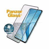 PanzerGlass E2E Regular aizsargstikls Xiaomi Mi 11 Lite 5G antibakteriāls - ar melnu rāmi