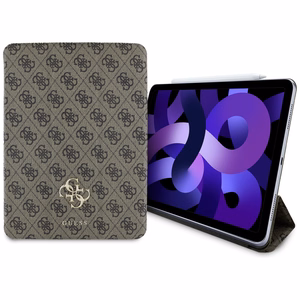 Guess GUFC11RM24PS4SGW iPad Air 11" 2024 brūns/brūns Magnētiskais 4G Liels Logotips