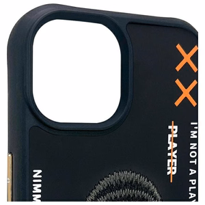 Nimmy Cool&Cute 2.0 Pērtiķa viedtālruņa apvalks iPhone 15 - melns