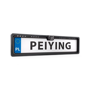 Peiying nakts redzamības automašīnas atpakaļgaitas kamera numura zīmes rāmī