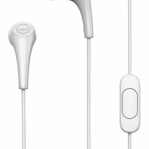 Vadu austiņas jack ar mikrofonu 3,5mm MOTOROLA Ear Buds 2-S baltas