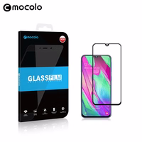 Mocolo 3D 9H Full līme - Full screen protector Samsung Galaxy A40 (melns)