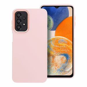 Чехол Samsung A23 5G Frame пудровый розовый