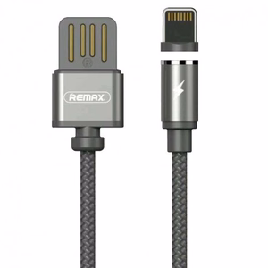USB kabelis Remax RC-095i brūns Lightning 100cm (ar noņemamu magnētisko savienotāju)