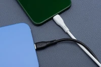 BLUE STAR ECO kabelis 2,4A USB A uz Lightning PJ68-24-2.4 1m balts