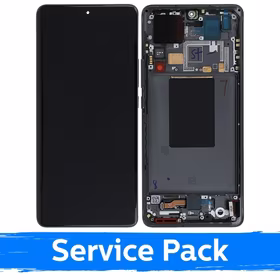 LCD Displejs Saderīgs ar Xiaomi 12 Pro (12s Pro) Ar Frame / Pelēks / (Service Pack)