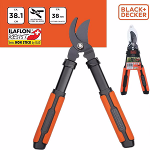 BLACK+DECKER zaru šķēres ar šķērveida asmeņiem, 38,1 cm