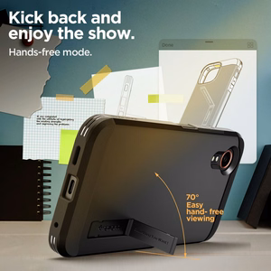 Spigen Tough Armor Viedtālruņa apvalks Samsung Galaxy Xcover 7 Pro - melns