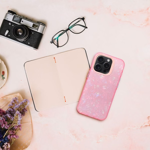 TUTTI FRUTTI viedtālruņa apvalks IPHONE 13 rozā