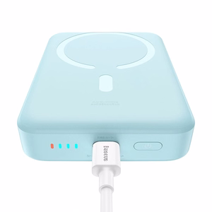 Portatīvais lādētājs Mini Baseus 10000mAh, USB-C 30W (zila)