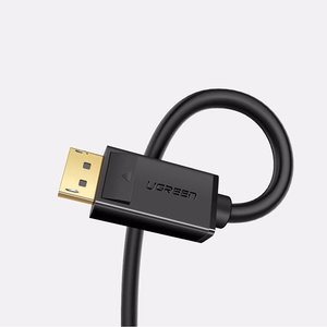 Kabeļa Ugreen DP102 no DisplayPort uz DisplayPort 1.0m melns