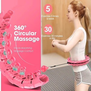 Smart Hula Hoop HHP002 vingrošanas riņķis, rozā