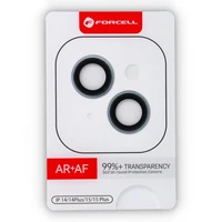 Forcell augstas kvalitātes kameras objektīva rūdīts stikls - iPhone 15 / 15 Plus zilais